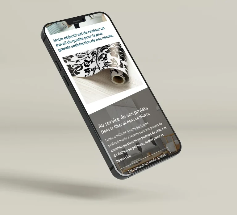 2MB Aménagement & Peintures à Nevers, expert en aménagement, menuiserie, placoplâtre (cloison sèche), enduit et peinture.