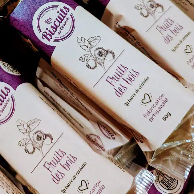 Les Biscuits du Dimanche à Nevers, fabrication artisanale de sablés, granola et barres de céréales