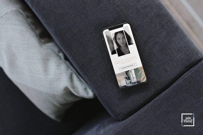 Création de site internet à Nevers pour Julie Truchet