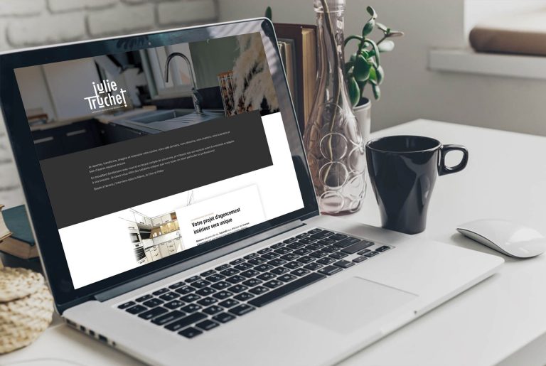 Création site internet vitrine pour Julie Truchet à Nevers