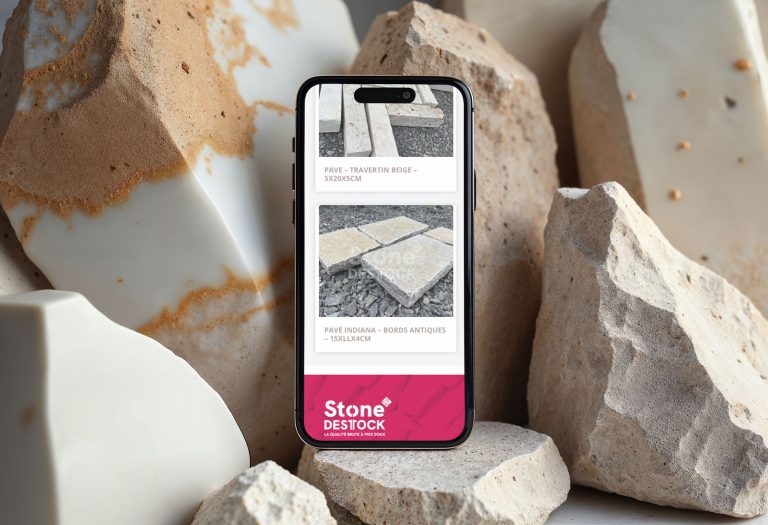 Création de site e-commerce à Nevers pour Stone Destock