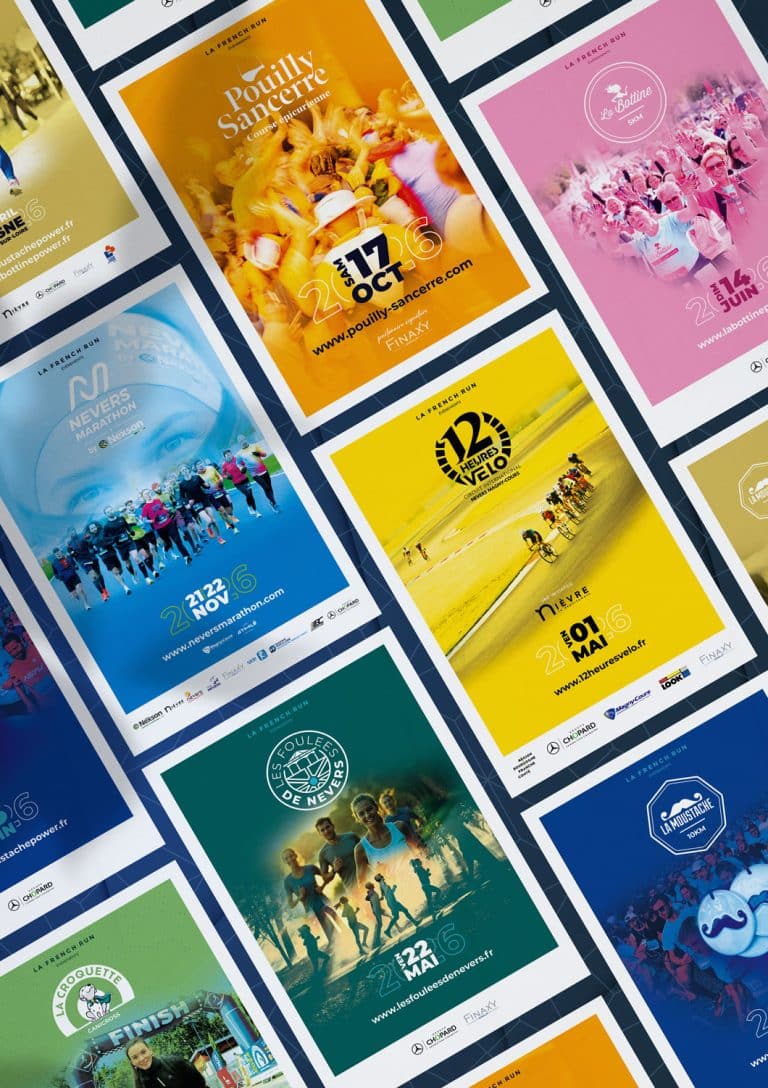 Accompagnement communication à Nevers pour La French Run